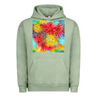 Pigment Oil Green fruits leopard seamless pattern Urban Hoodie - Zillion Design Studio