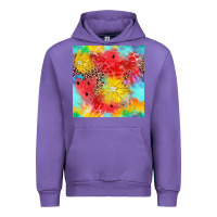 Tulip fruits leopard seamless pattern Urban Hoodie - Zillion Design Studio
