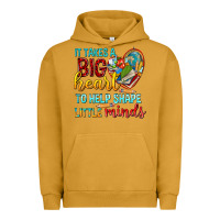 Pigment Peanut Butter big heart to help shape little minds tbw Urban Hoodie - texasbilliewilder