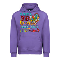 Tulip big heart to help shape little minds tbw Urban Hoodie - texasbilliewilder