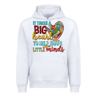 White big heart to help shape little minds tbw Urban Hoodie - texasbilliewilder