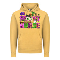 Vintage Mustard spooky nurse Vintage Hoodie - AdoDesignShop
