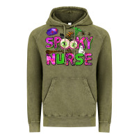 Vintage Olive spooky nurse Vintage Hoodie - AdoDesignShop