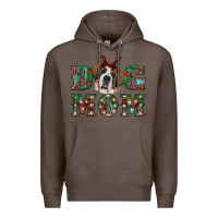 Coffee christmas st. bernard dog mom Premium Hoodie - RanaPortraitStore