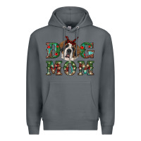 Rock christmas st. bernard dog mom Premium Hoodie - RanaPortraitStore
