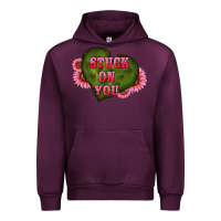 Mauve Wine valentine's day stuck on you heart sunflowers Urban Hoodie - RanaPortraitStore