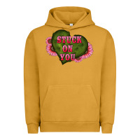 Pigment Peanut Butter valentine's day stuck on you heart sunflowers Urban Hoodie - RanaPortraitStore