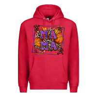 Cardinal basketball mama with leopard Premium Hoodie - Zillion Design Studio