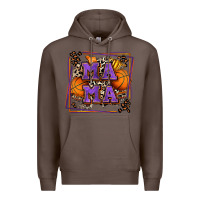 Coffee basketball mama with leopard Premium Hoodie - Zillion Design Studio