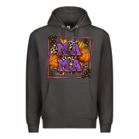 Smoke basketball mama with leopard Premium Hoodie - Zillion Design Studio