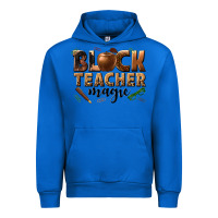 Cobalt black teacher magic melanin Urban Hoodie - texasbilliewilder