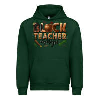 Forest Green black teacher magic melanin Urban Hoodie - texasbilliewilder