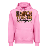 Fuchsia Pink black teacher magic melanin Urban Hoodie - texasbilliewilder