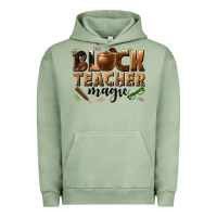 Pigment Oil Green black teacher magic melanin Urban Hoodie - texasbilliewilder