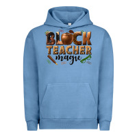 Pigment Pebble Blue black teacher magic melanin Urban Hoodie - texasbilliewilder