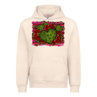 Sandshell Valentine Cactus Heart with Roses Urban Hoodie - RanaPortraitStore