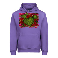 Tulip Valentine Cactus Heart with Roses Urban Hoodie - RanaPortraitStore