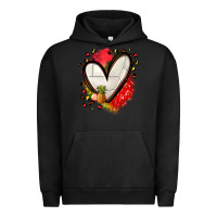 Pigment Black fruits and volleyball heart Urban Hoodie - Zillion Design Studio