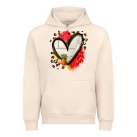 Sandshell fruits and volleyball heart Urban Hoodie - Zillion Design Studio