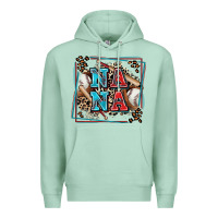 Baseball Nana With Leopard Premium Hoodie | Teevron
