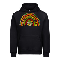 Black black history teacher rainbow Urban Hoodie - texasbilliewilder
