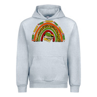 Heather Grey black history teacher rainbow Urban Hoodie - texasbilliewilder