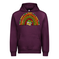 Mauve Wine black history teacher rainbow Urban Hoodie - texasbilliewilder