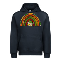Navy black history teacher rainbow Urban Hoodie - texasbilliewilder