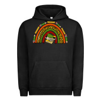 Pigment Black black history teacher rainbow Urban Hoodie - texasbilliewilder