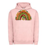 Pigment Salmon black history teacher rainbow Urban Hoodie - texasbilliewilder