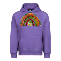 Tulip black history teacher rainbow Urban Hoodie - texasbilliewilder