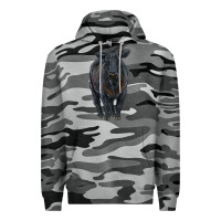 Slate Camo black angus cattle Premium Hoodie - RanaPortraitStore