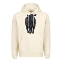 Tofu black angus cattle Premium Hoodie - RanaPortraitStore