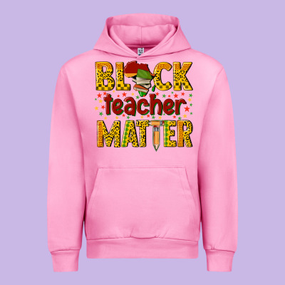 Black Teacher Matter Urban Hoodie Designed By Texasbilliewilder