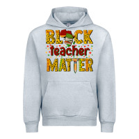 Heather Grey black teacher matter Urban Hoodie - texasbilliewilder