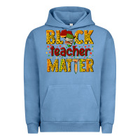 Pigment Pebble Blue black teacher matter Urban Hoodie - texasbilliewilder