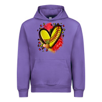 Tulip fruits and softball heart Urban Hoodie - Zillion Design Studio