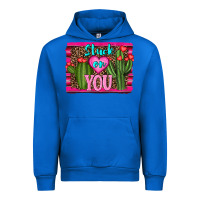 Cobalt stuck on you cactus Urban Hoodie - RanaPortraitStore