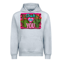 Heather Grey stuck on you cactus Urban Hoodie - RanaPortraitStore