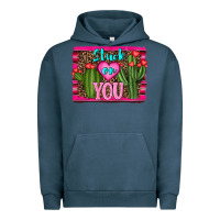 Pigment Midnight Navy stuck on you cactus Urban Hoodie - RanaPortraitStore