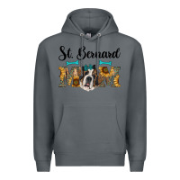 Rock western st. bernard mom Premium Hoodie - RanaPortraitStore
