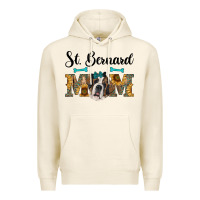 Tofu western st. bernard mom Premium Hoodie - RanaPortraitStore