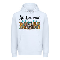 White western st. bernard mom Premium Hoodie - RanaPortraitStore