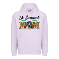 Lilac western st. bernard mom Premium Hoodie - RanaPortraitStore