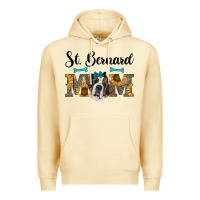 Pina Colada western st. bernard mom Premium Hoodie - RanaPortraitStore
