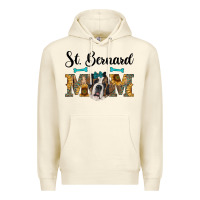 Sandshell western st. bernard mom Premium Hoodie - RanaPortraitStore