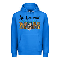 True Royal western st. bernard mom Premium Hoodie - RanaPortraitStore