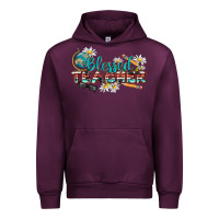Mauve Wine blessed teacher Urban Hoodie - texasbilliewilder