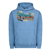 Pigment Pebble Blue blessed teacher Urban Hoodie - texasbilliewilder