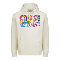 Oatmeal Heather cruise life Premium Hoodie - texasbilliewilder